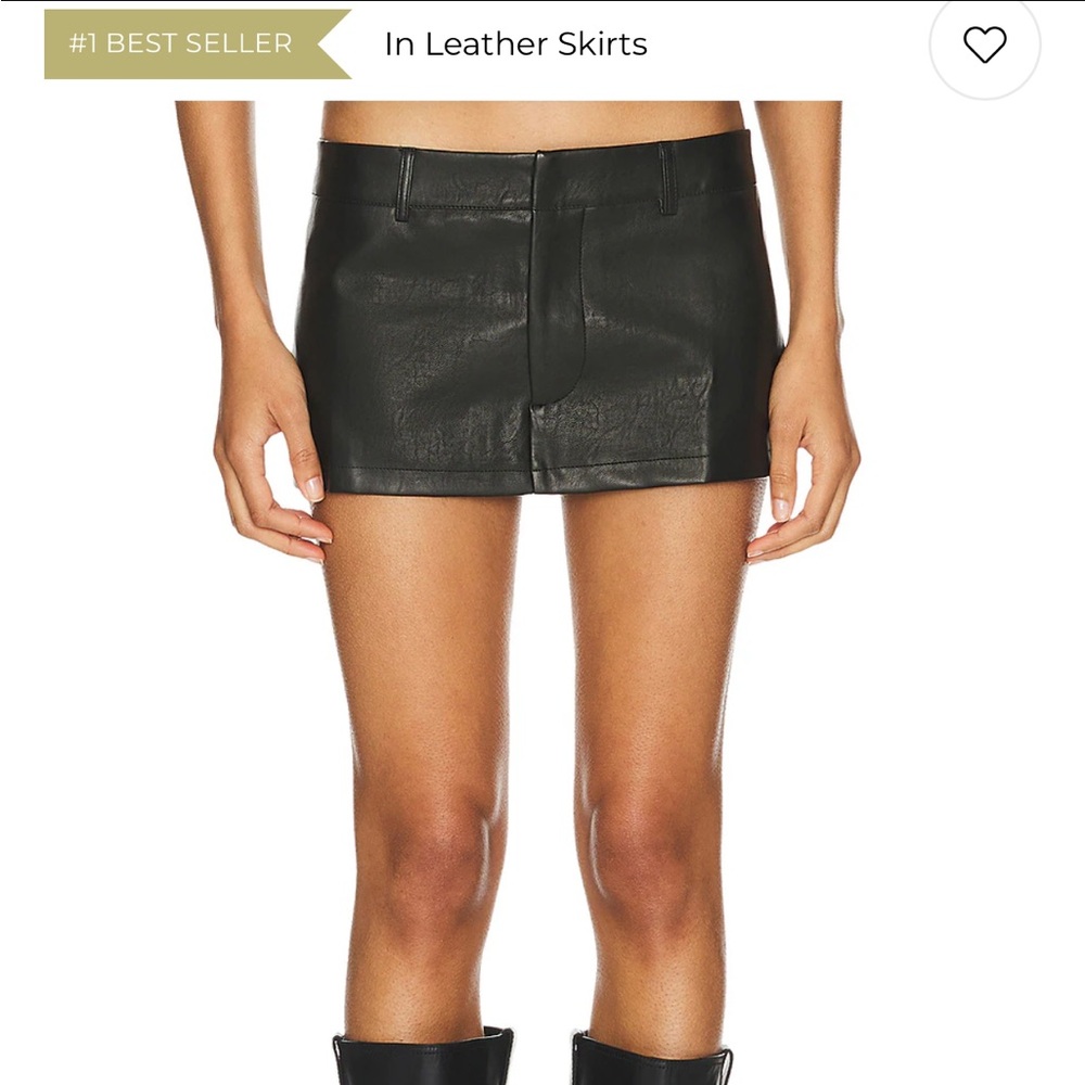 Lioness Black Mini Skirt